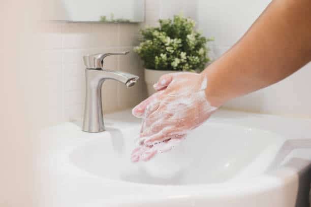 laver main soin peau